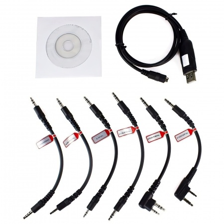 Купить Универсальный кабель для программирования раций Baofeng, Kenwood, Motorola