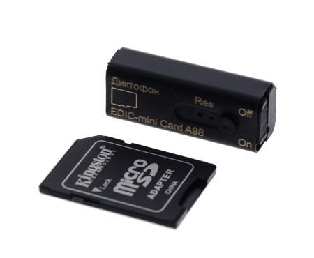 Купить Диктофон Edic-mini Card A98