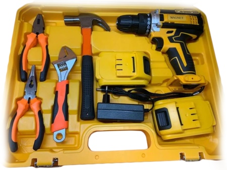 Купить Дрель-шуруповерт набор инструментов MAGNET Drill Screwdriver Tools