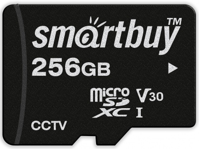Купить Карта памяти SmartBuy microSDXC 256Gb Class10 U3 V30 (SB256GBSDCCTV)