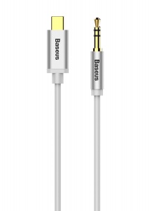 Купить Кабель Baseus Yiven Type-C male To 3.5 male Audio Cable M01 White (CAM01-02)