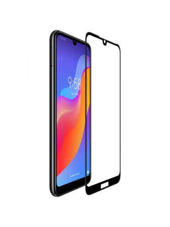 Защитное стекло для Huawei Honor 8A/Y6(2019) с рамкой 9H Full Glue без упаковки