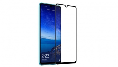 Защитное стекло для Huawei P30 Lite с рамкой 9H Full Glue без упаковки