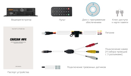 Купить CARCAM MVR KIT 4411/166X2