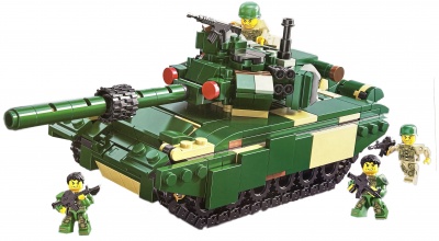 Купить Конструктор Танк 90-II Tank (746 деталей)