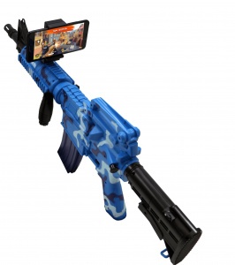 Intelligent ar gun AR47-1 Camouflage blue