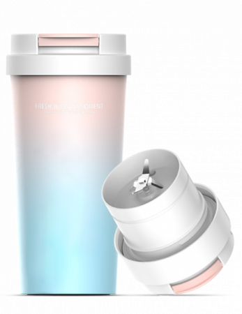 Купить Xiaomi Insulation Juice Cup Pink Blue (DEM-NU90)