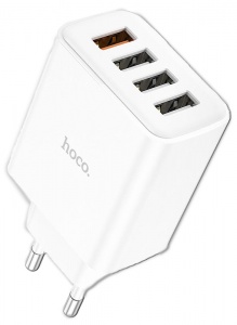 Купить Сетевое зарядное устройство Hoco C102A 4USB 2.1A QC3.0