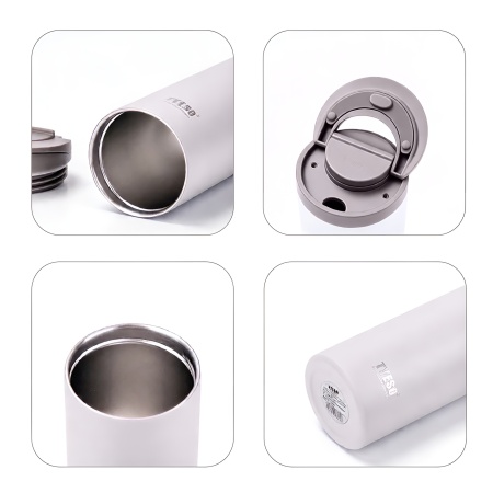 Купить Tyeso Vacuum Insulated Tumbler 500ml (TS-8841) White