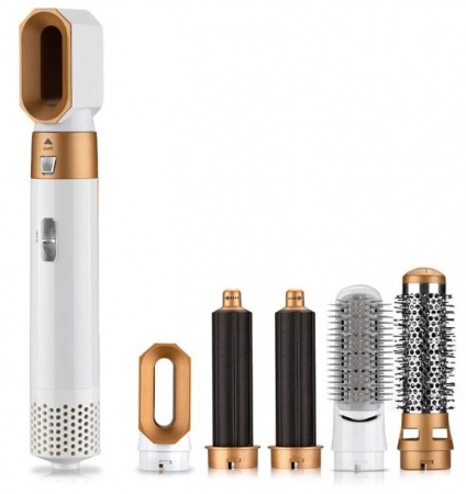 Купить Мультистайлер для волос Xiaomi SenCiciMen Hot Air Styler Gold (5 насадок)