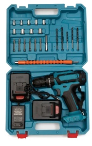 Drill Screwdriver Tools 18V/2Battery