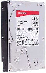 Toshiba P300 HDWD130UZSVA, 3ТБ, HDD, SATA III, 3.5"