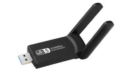 Купить Адаптер WiFi 5 Dual Band 1300Mbps USB 3.0