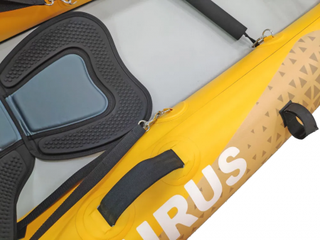Купить Tourus Inflatable One Seats Kayak 328×85×23cm Yellow and Grey, TS-K01