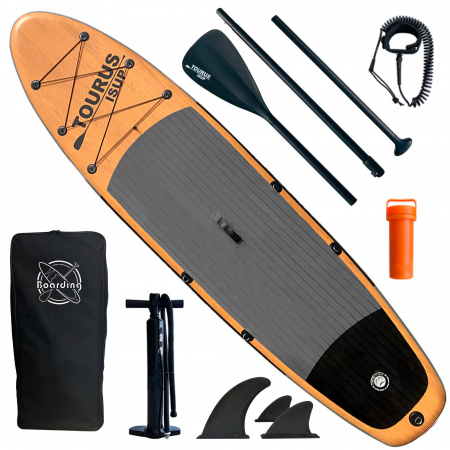Купить Tourus Inflatable SUP Board 335x84x15cm Grey and Wood, TS-001S