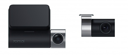 Купить Видеорегистратор 70mai Dash Cam Pro Plus+Rear Cam Set A500S-1, 2 камеры, GPS, ГЛОНАСС, черный