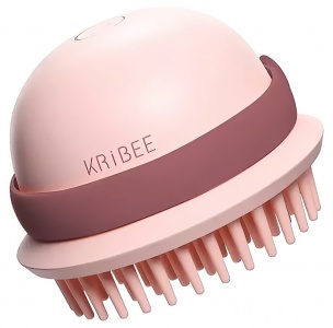 Купить Антистатическая массажная расческа Xiaomi Kribee Electric Massage Comb Pink