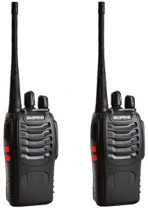 Купить Комплект раций Baofeng BF-888s 2 шт. черный