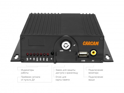 CARCAM MVR4422 GPS