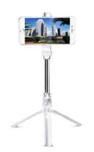 Купить Трипод Selfie Stick Tripod Bluetooth XT-10 White