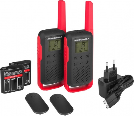 Купить Комплект раций Motorola Talkabout T62 Twin Red (2шт)