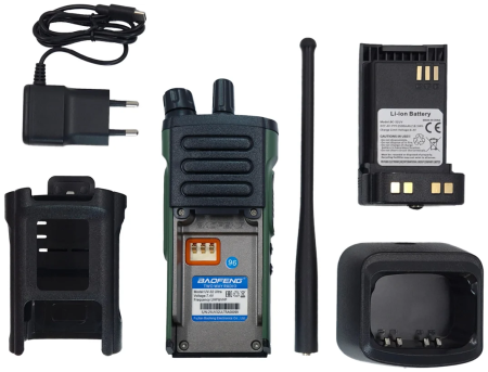 Купить Радиостанция Baofeng DM-32 AES-256 Black/Green