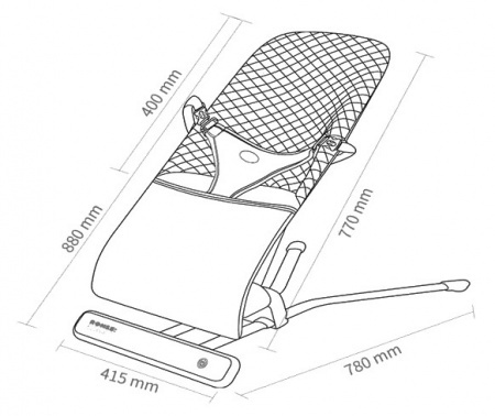 Купить Детское кресло-качалка Xiaomi Ronbei Fun-Jump Bouncing Chair (BY032)