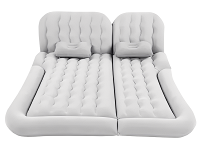 Купить CARCAM Inflatable Auto Airbed, Two Pillows, Auto Air Pump, Repair Kit, 175x155 cm. (CCMTE134) Gray