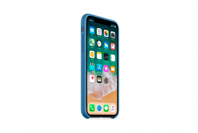 Купить Чехол для iPhone 10/X Silicon Case синий