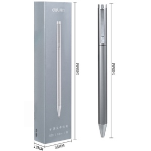Купить Шариковая ручка Xiaomi Deli Pen S99 Silver