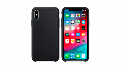 Чехол для iPhone XR Silicon case Apple WS чёрный