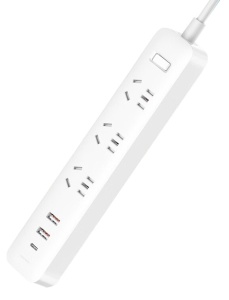Купить Удлинитель Xiaomi Mi USB-C Power Strip 20W Fast Charging 2A1C (XMCXB05QM)