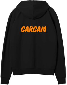 Купить Carcam Худи c капюшоном чёрное XL