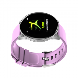 CARCAM SMART WATCH W8 - Silver/Pink