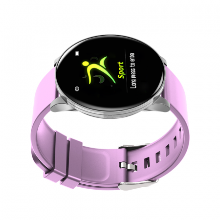 Купить Часы CARCAM SMART WATCH W8 - Silver/Pink