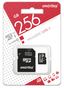 Купить Карта памяти SmartBuy 256GB microSDXC Class10
