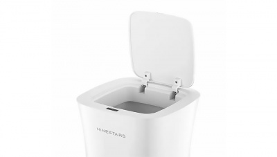 Xiaomi Ninestars Waterproof Sensor Trash Can 10L (DZT-10-11S) White