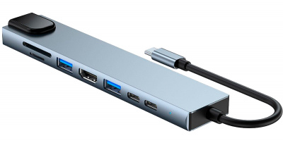 Купить Мультифункциональный разветвитель Mivo MH-8011 USB HUB 8 in 1 
