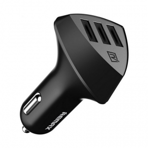 Купить ЗУ авто RCC304 3USB 2A черный REMAX
