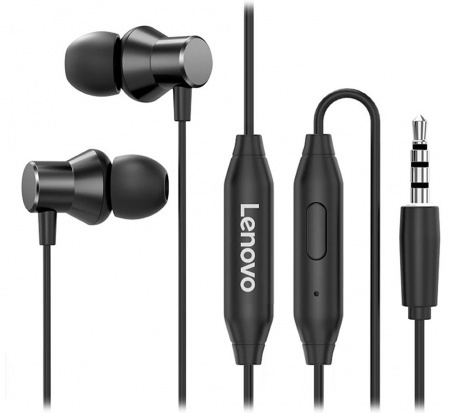 Купить Наушники Lenovo Metal Earphone HF130 Black