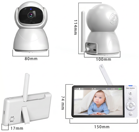 Купить CARCAM Baby Monitor PTZ Camera 2,4Ghz (BMC700)