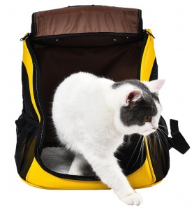 Купить Сумка-переноска Xiaomi Little Beast Star Pet School Bag Breathable Space Yellow