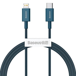 Купить Кабель Baseus Superior Series Fast Charging, Type-C - Lightning, 20W, 1 м, Blue (CATLYS-A03)