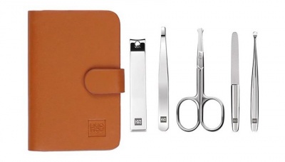 Купить Маникюрный набор Xiaomi Huo Hou Stainless Steel Nail Clippers Suit Brown (HU0061)