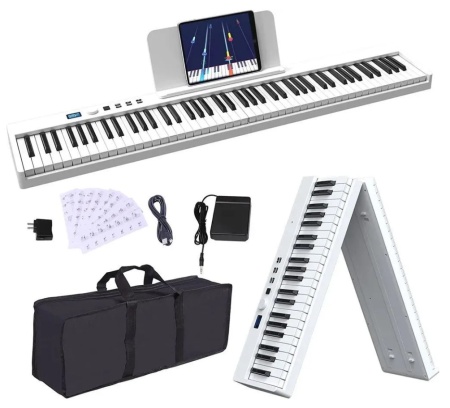 Купить Xiaomi Portable Folded Electronic Piano (PJ88C) White