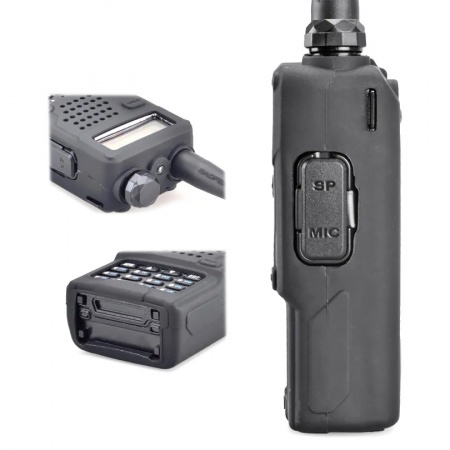 Купить Чехол силиконовый для BAOFENG UV-5R, черный