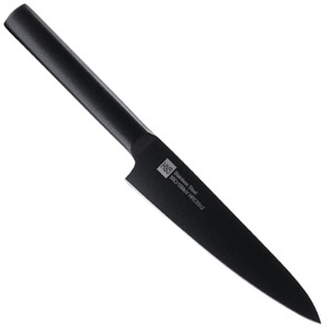 Купить Набор ножей Xiaomi Huo Hou Heat Cool Black Non-Stick Knife Set (5 предметов с подставкой)