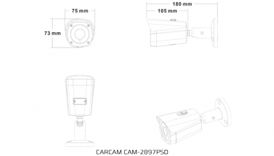 Купить IP камера видеонаблюдения CARCAM CAM-2897PSD