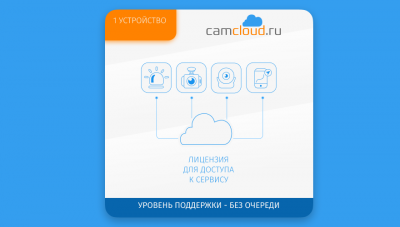Лицензия Camcloud на 1 мес. / тариф "Базовый" (2000₽ в мес.)