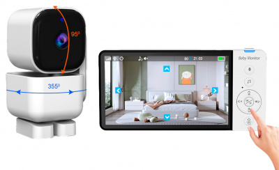 Купить Xiaomi Baby Monitor Camera 2,4Ghz (XMABM720)